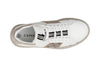 SNEAKERS IN PELLE CON BANDA LATERLAE