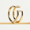 ROSATO Anello fascia in argento Donna Bianca rzbi86 da donna