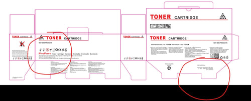 Neutral packaging - Universal box for BRTN2510 TN2510XL