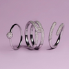 ROSATO Anello in argento Donna Bianca RZBI83 da donna