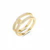 ROSATO Anello in argento Donna Bianca RZBI84 da donna
