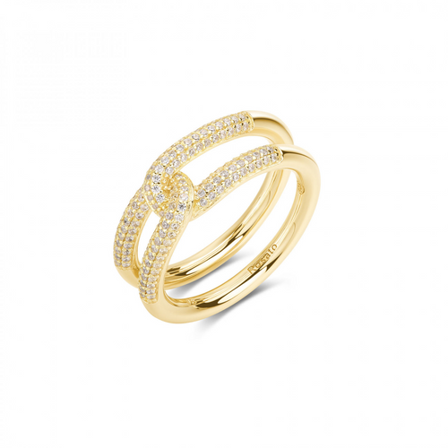 ROSATO Anello in argento Donna Bianca RZBI84 da donna