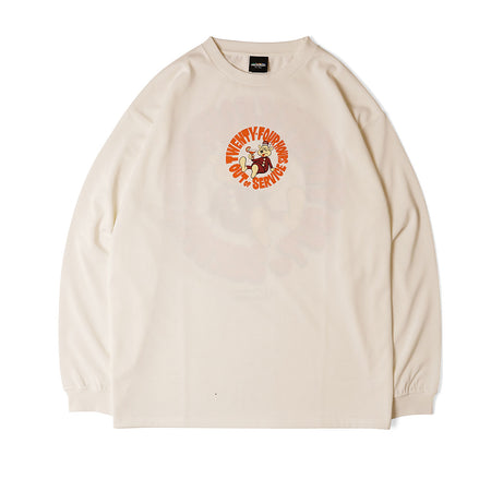 MANASTASH T-Shirt Manastash POLY L/S TEE 24HRS da uomo