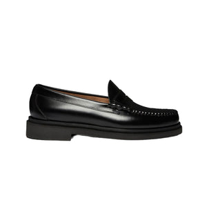 G.H. BASS Mocassini G.h. Bass Weejuns Step Larson Penny Loafers Black Leather da uomo