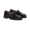 G.H. BASS Mocassini G.h. Bass Weejuns Step-Lug Larson Penny Loafers Black Leather da uomo