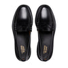 G.H. BASS Mocassini G.h. Bass Weejuns Step-Lug Larson Penny Loafers Black Leather da uomo