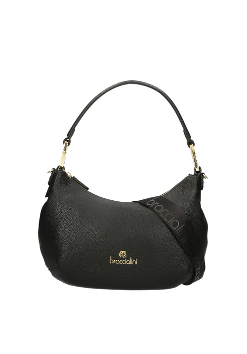 BRACCIALINI Borsa a Spalla Donna braccialini B17952YY-100 Nero da donna