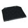 Filtro Carbone 265x235x19mm Rettangolare per Cappa Aspirante