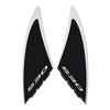 2 ADESIVI Stickers gel 3D compatibili per scooter YAMAHA Tmax 530 carbonio ergal