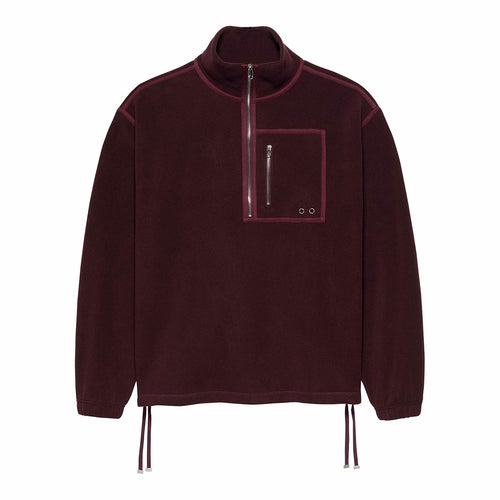 NEW AMSTERDAM Felpa New Amsterdam FLEECE HALF ZIP da uomo