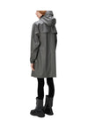 RAINS Impermeabile Donna Rains Long Storm Breaker grey da donna