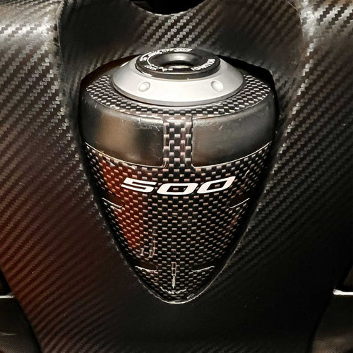 PROTEZIONE zona chiave ADESIVO 3D compatibile per TMAX SCOOTER YAMAHA T MAX 2008-2011