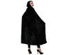 Mantello con Cappuccio 140cm Velluto