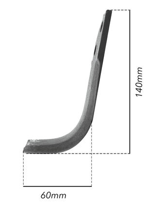 Zappa sx L 140,H 60,foro 10,5