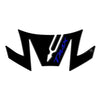 ADESIVO in RESINA TMAX 530 Stickers 3D codino compatibile per YAMAHA 2017-2019