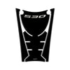 Adesivo resinato 3D pedana anteriore compatibile con Yamaha Tmax 530 2017-2019