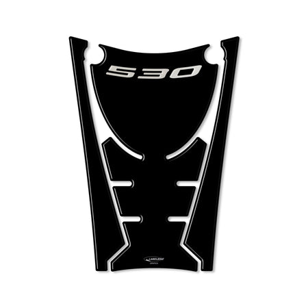 Adesivo resinato 3D pedana anteriore compatibile con Yamaha Tmax 530 2017-2019