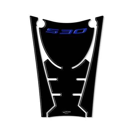 Adesivo resinato 3D pedana anteriore compatibile con Yamaha Tmax 530 2017-2019