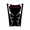 Adesivo resinato 3D pedana anteriore compatibile con Yamaha Tmax 530 2017-2019