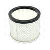 Filtro Hepa Cilindirico 13,8 cm per Bidone Aspirapolvere Aspiracenere
