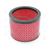 Filtro Hepa 13,8 cm Ceneri Calde per Bidone Aspirapolvere Aspiracenere