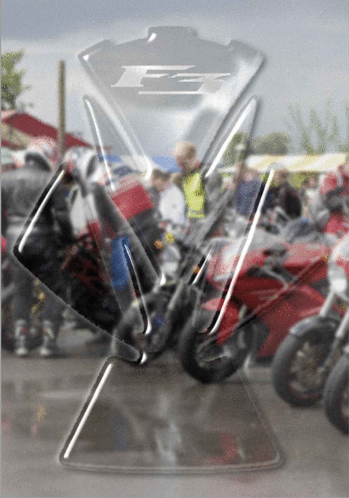 PARASERBATOIO TRASPARENTE IN RESINA 3D GEL COMPATIBILE per MOTO F3 MV AGUSTA