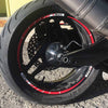 STRISCE ADESIVE CERCHI compatibili x scooter YAMAHA TMAX 2008-2016 anniversario