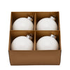 Palline per albero di natale in vetro color Bianco pendaglio decorativo