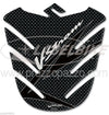 PARASERBATOIO ADESIVO 3D RESINA GEL CARBONIO compatibile per MOTO SUZUKI V-STROM