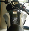 PARASERBATOIO ADESIVO 3D RESINA GEL CARBONIO compatibile per MOTO SUZUKI V-STROM