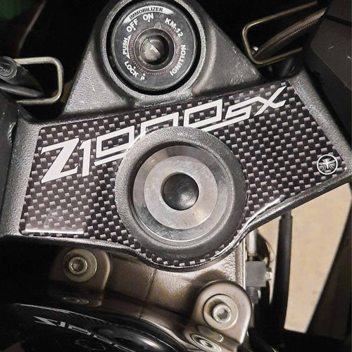 PROTEZIONE 3D PIASTRA FORCELLA compatibile per MOTO KAWASAKI Z 1000SX  Z1000 SX