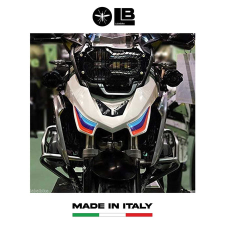 KIT ADESIVI GEL 3D PROTEZIONE FRONTALE compatibile MOTO BMW GS R1200 dal 2013-16