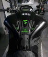 KIT ADESIVI gel PROTEZIONI compatibili per moto KAWASAKI Z1000 2014-2020 verde