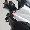 2 ADESIVI GEL 3D PROTEZIONE SPIGOLI compatibili per Kymco XCITING 400 2012-2017