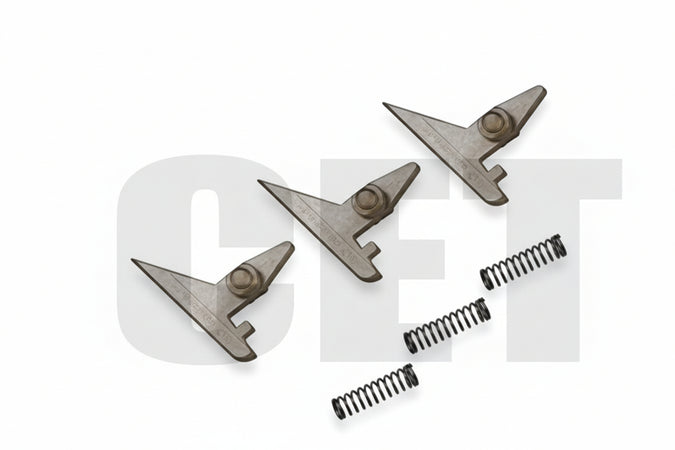 3xCET Upper Picker Finger W/Spring Ricoh AE04-4072,AA06-371