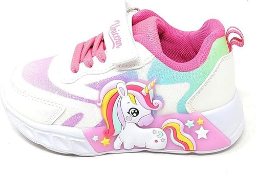 Scarpe unicorno con luci