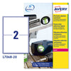 Poliestere Adesivo L7068 Bianco 20Fg A4 199,6X143,5Mm (2Et/Fg Laser Avery