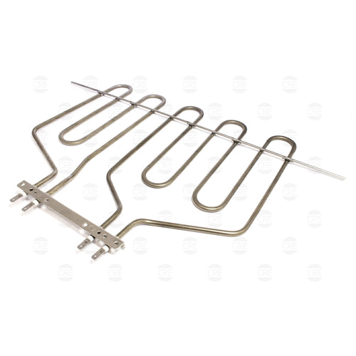 Resistenza Doppia Compatibile per Grigliatutto Barby-Q BQ78, BQ80 e Happy Grill HG65, HG75, HG85