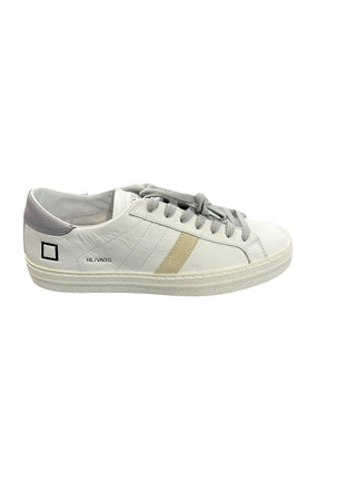D.A.T.E. D.a.t.e. - Hill Low White Liliac Bianco W401-HL-VC-HL da donna