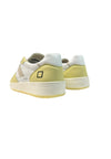D.A.T.E. D.a.t.e. - Court Soft White Yellow Bianco W401-C2-SF-HY da donna