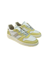 D.A.T.E. D.a.t.e. - Court Soft White Yellow Bianco W401-C2-SF-HY da donna