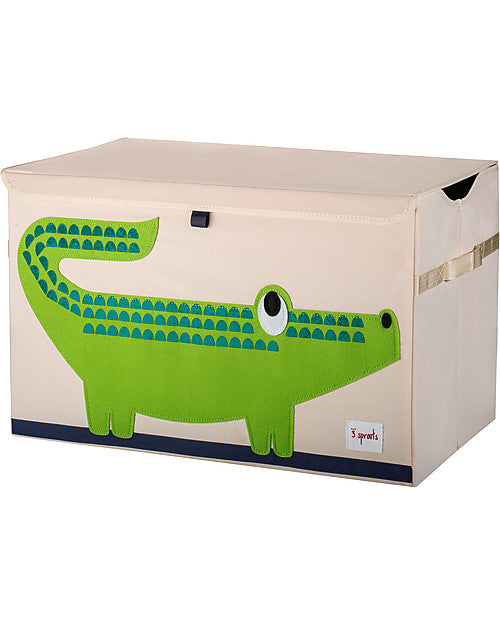 Baule Portagiochi - Coccodrillo - Riordina la Cameretta con Fantasia 3 Sprouts