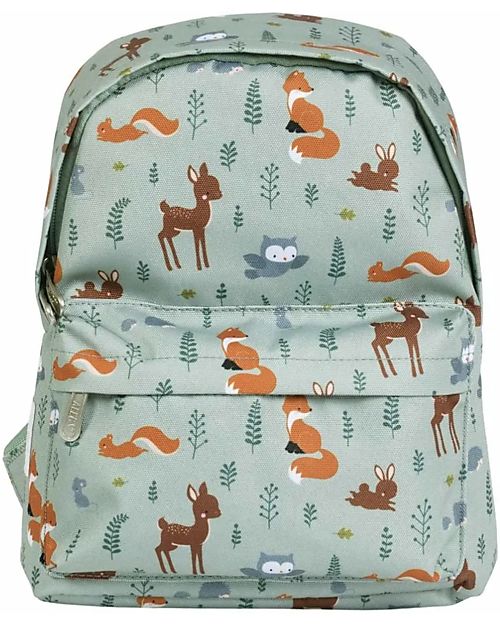 Zainetto Piccolo Amici della Foresta - 23,5x30x10 cm A Little Lovely Company