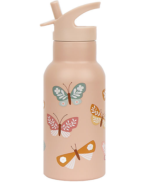 Borraccia Termica in Acciaio Inossidabile - 350 ml - Farfalle A Little Lovely Company