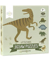 Puzzle Jingsaw - 5 Mini Puzzle - Dinosauri - 2+ A Little Lovely Company