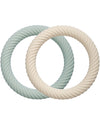 Set 2 Massaggiagengive - Classic Crema Verde Salvia - 100% Silicone Al A Little Lovely Company