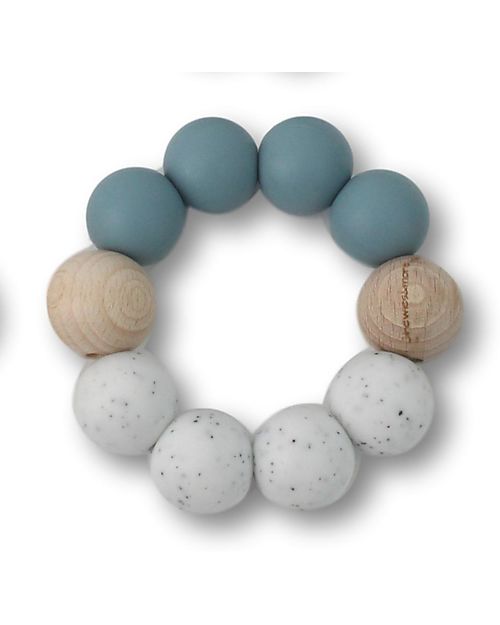 Massaggiagengive Basic - Dusty Blue e Bianco Gritt Chewies&more