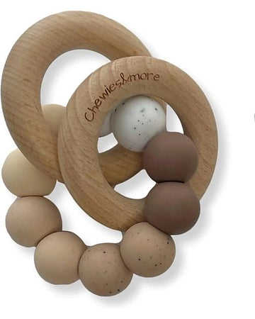Massaggiagengive con Sonaglio Ombre - Marrone Chewies&more