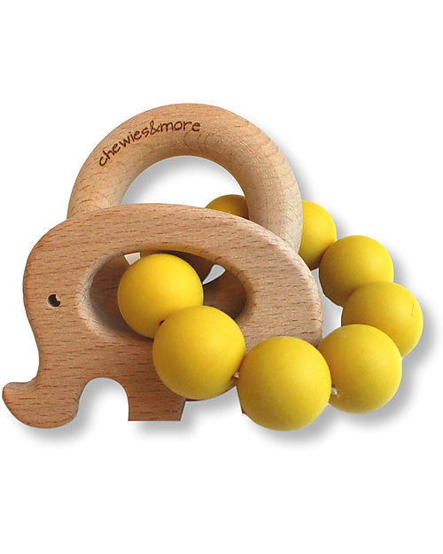 Massaggiagengive con Sonaglio e Gioco - Arancione Chewies&more