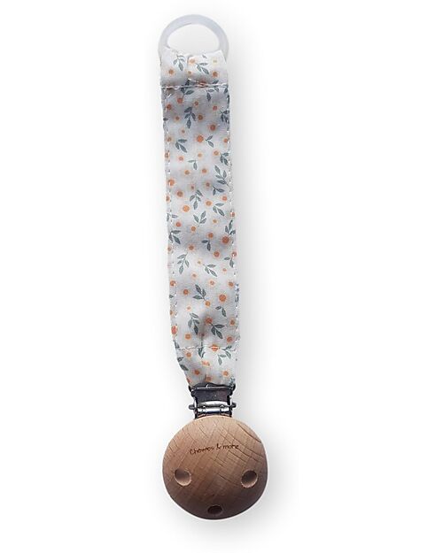 Reggiciuccio Universale - Spring Flower White - 100% Cotone Chewies&more